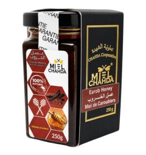 Miel de Caroubier 100% Naturel – Goût Authentique