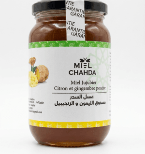 Miel de Jujubier au Citron et Gingembre – Formule Tonifiante
