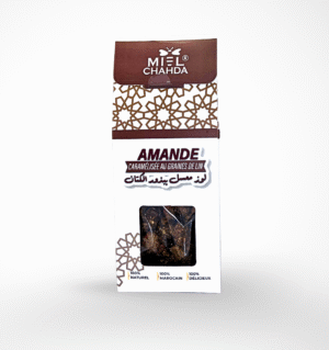 Amande caramélisée au graines de lin