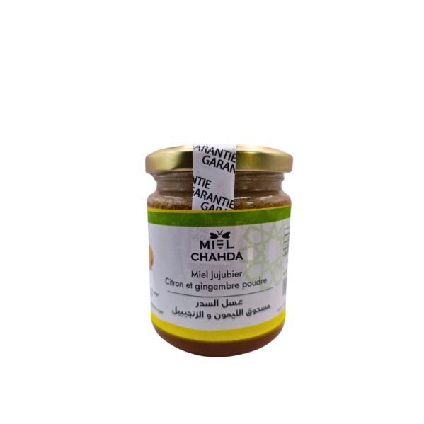 Miel citron et gingembre