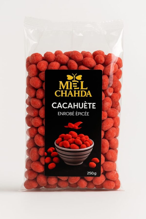 Cacahouète enrobé piquant